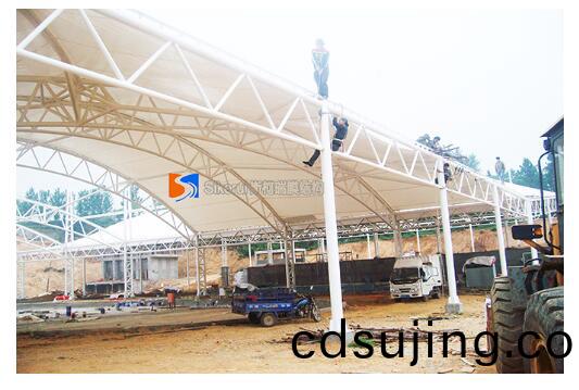 PTFE膜(mo)結(jie)構(gou)建(jian)築的(de)常見類(lei)型有(you)哪(na)些