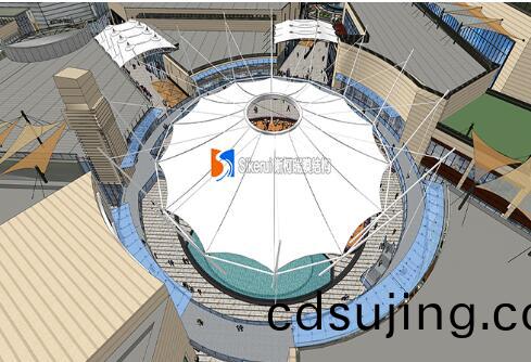 商(shang)業街(jie)膜結(jie)構(gou)的(de)安裝需要註意哪些細(xi)節