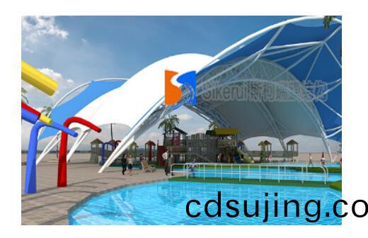 膜結(jie)構遮(zhe)陽棚(peng)具備哪些(xie)特點