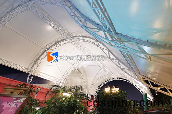 華(hua)僑(qiao)城商業(ye)街(jie)膜結構(gou)項目
