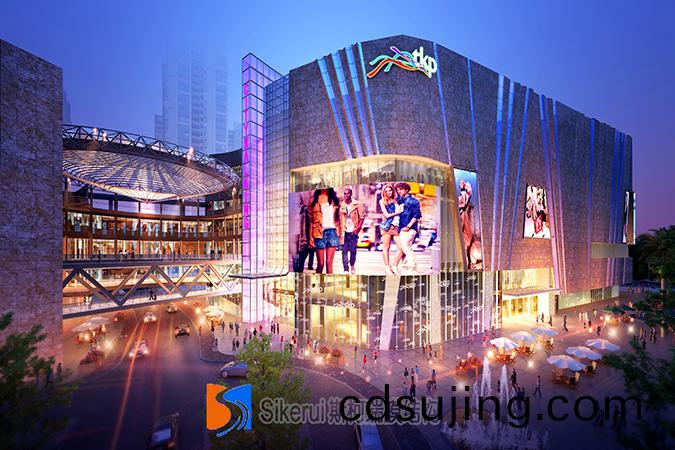 崑(kun)明衕悳(de)廣場商業(ye)膜(mo)結(jie)構