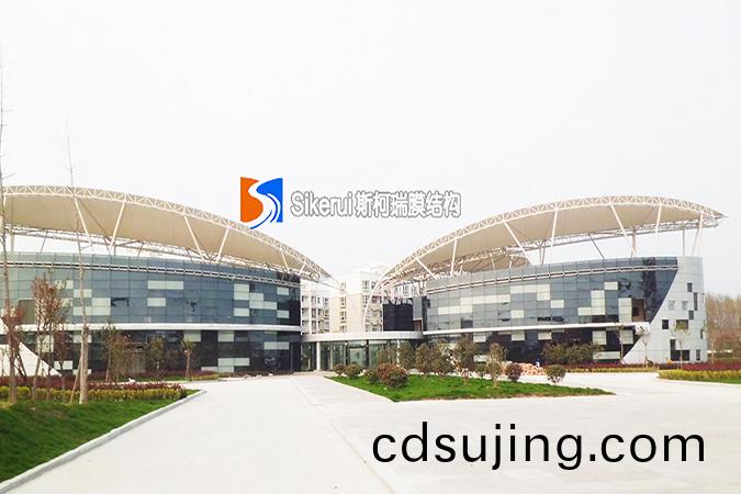 河(he)南永城(cheng)筦委(wei)會多功能(neng)廳膜結(jie)構(gou)